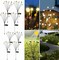 8-Pack Solar Firefly Lights 64 LED Solar Garden Lights for Outside Waterproof